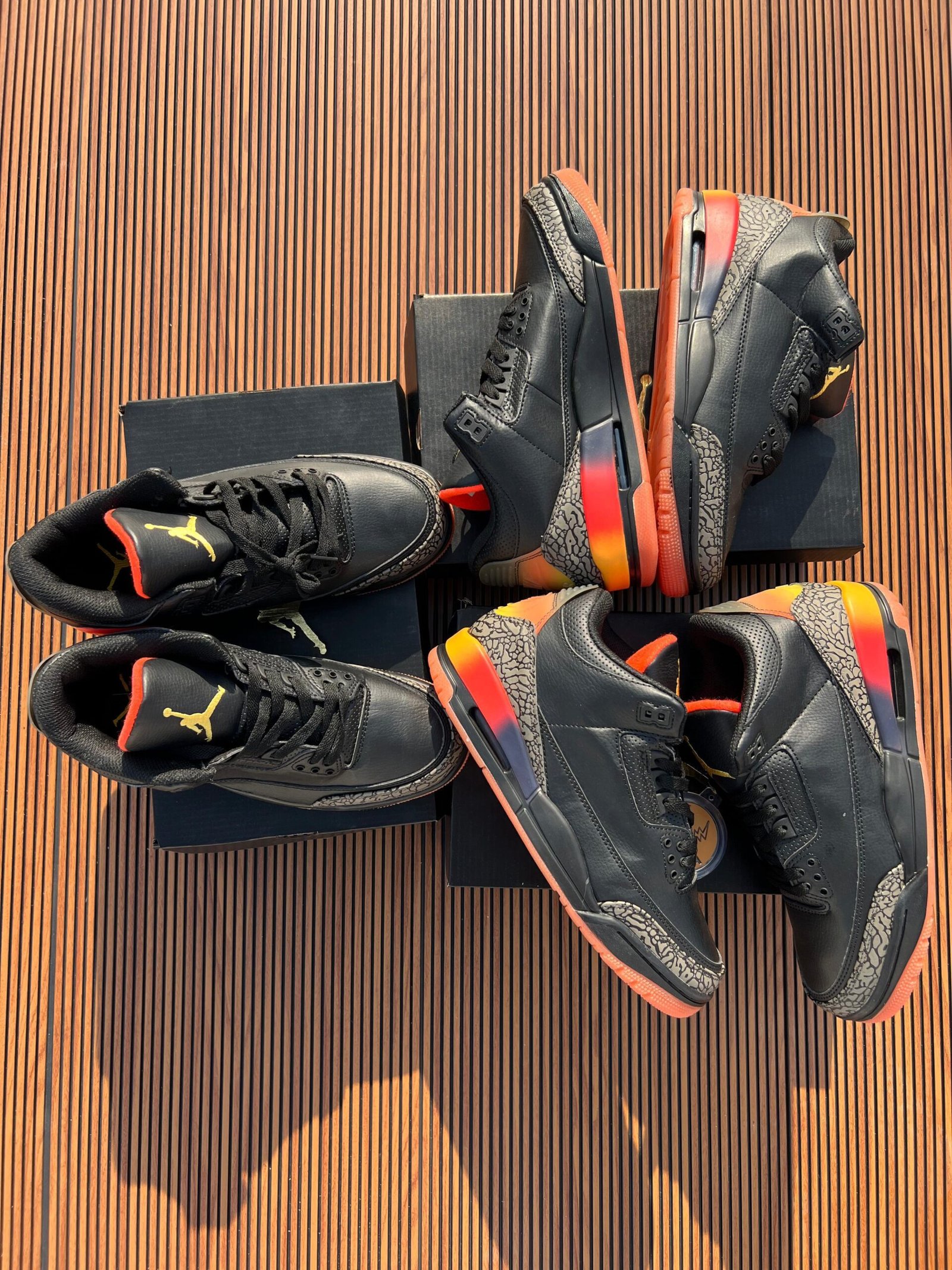 Retro 3 Balvin Sneakers – Men’s Mid Ankle Streetwear (2)
