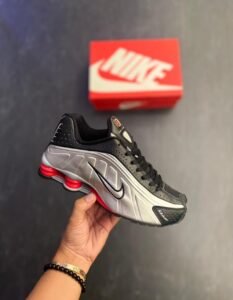 Shox Silver Black Red Sneakers – Premium Streetwear Shoes (1)