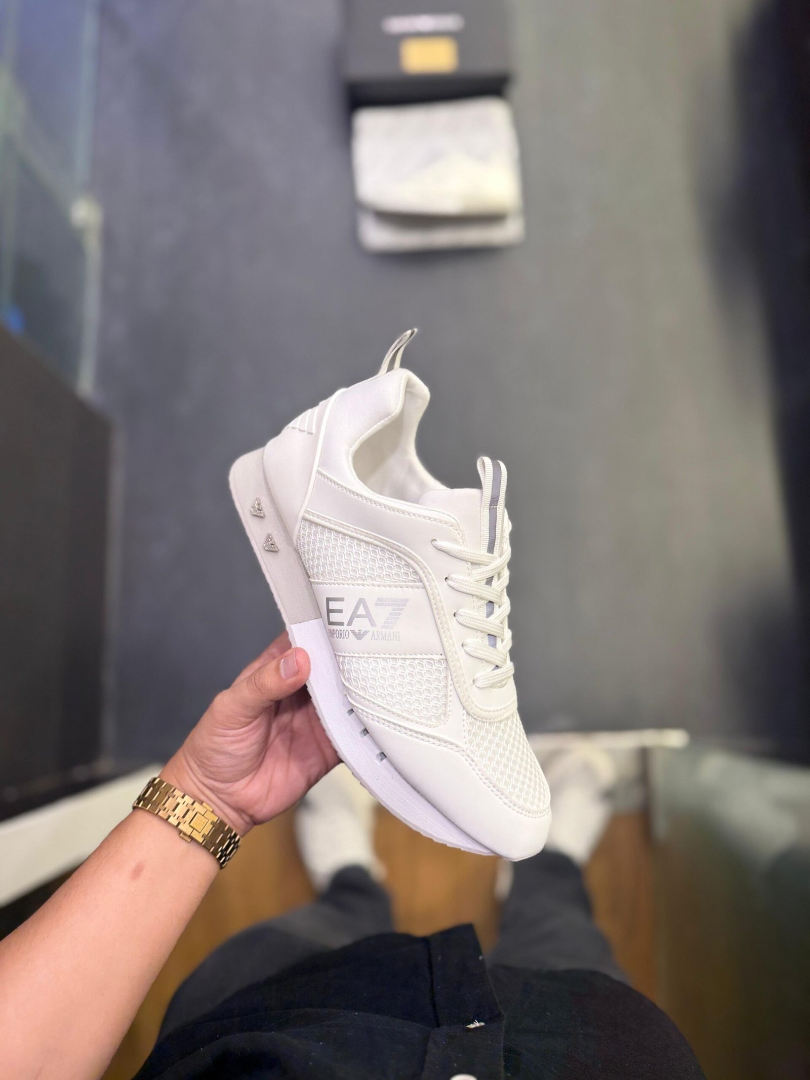 Ultra Luxury White Designer Sneakers – Premium Collection (1)