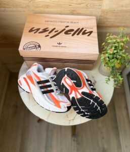 Adistar Jellyfish White Orange Sneakers Lightweight Trendy Shoes (1)