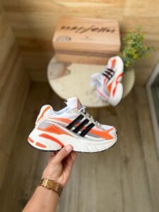 Adistar Jellyfish White Orange Sneakers Lightweight Trendy Shoes (3)