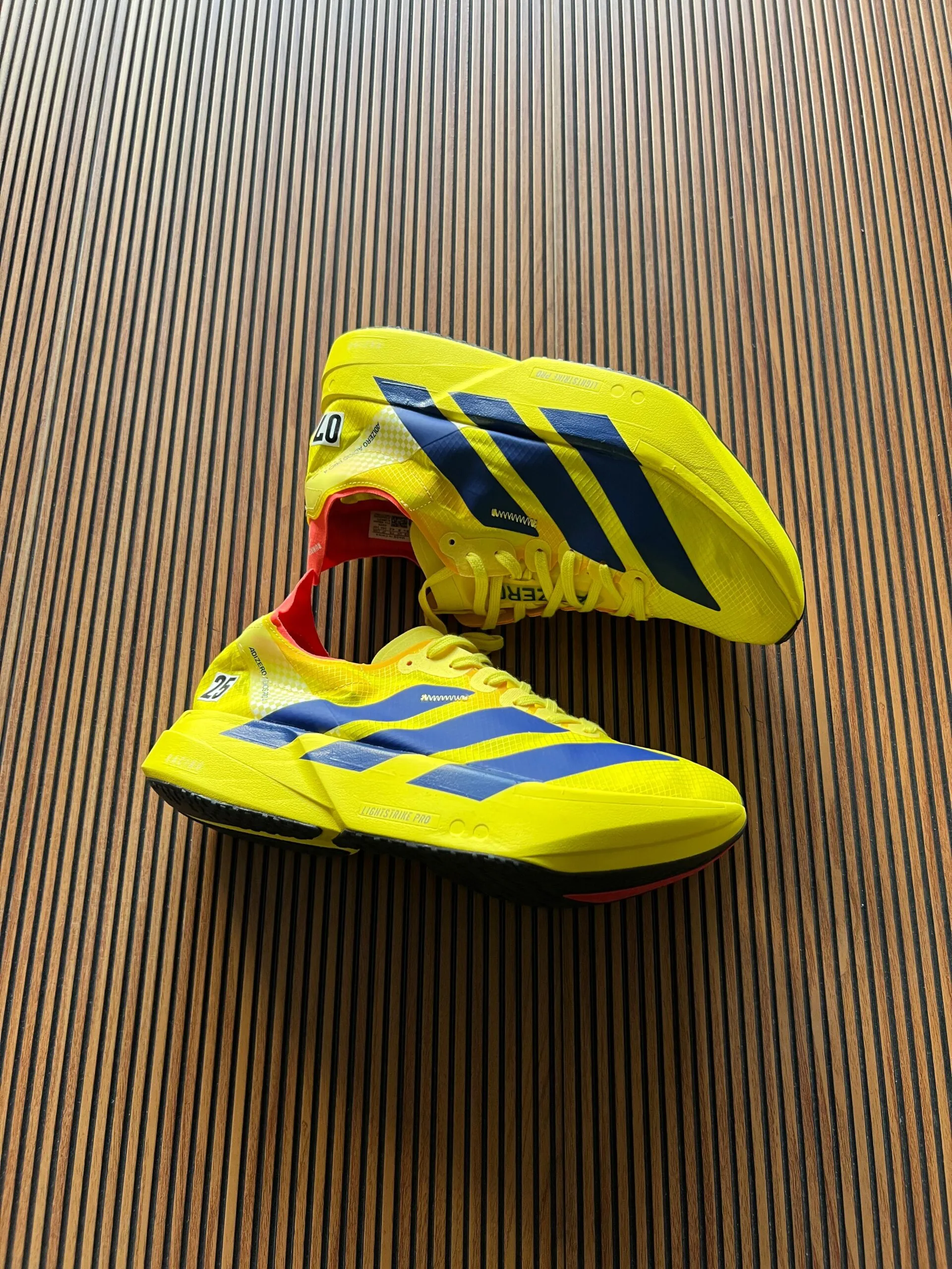 Adizero Adios Pro 4 Yellow Sneakers | Premium Performance