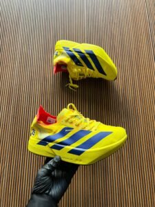 Adizero Adios Pro 4 Yellow Performance Sneakers (2)