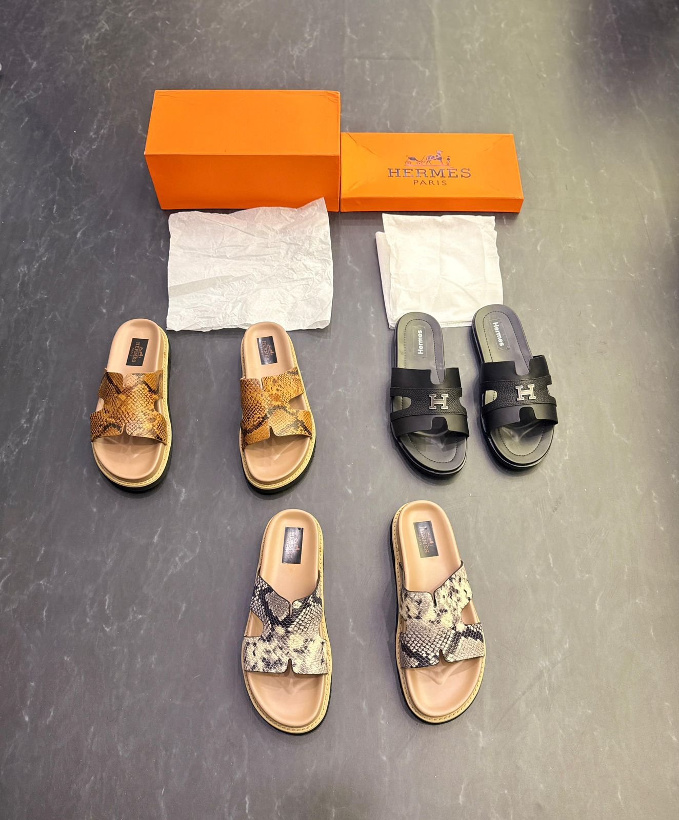 Aesthetic Paris-Style Mules Premium Slip-On Footwear (3 Colors) (3)