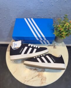 Black Brown Campus Originals Sneakers – Men's Classic Casual Style