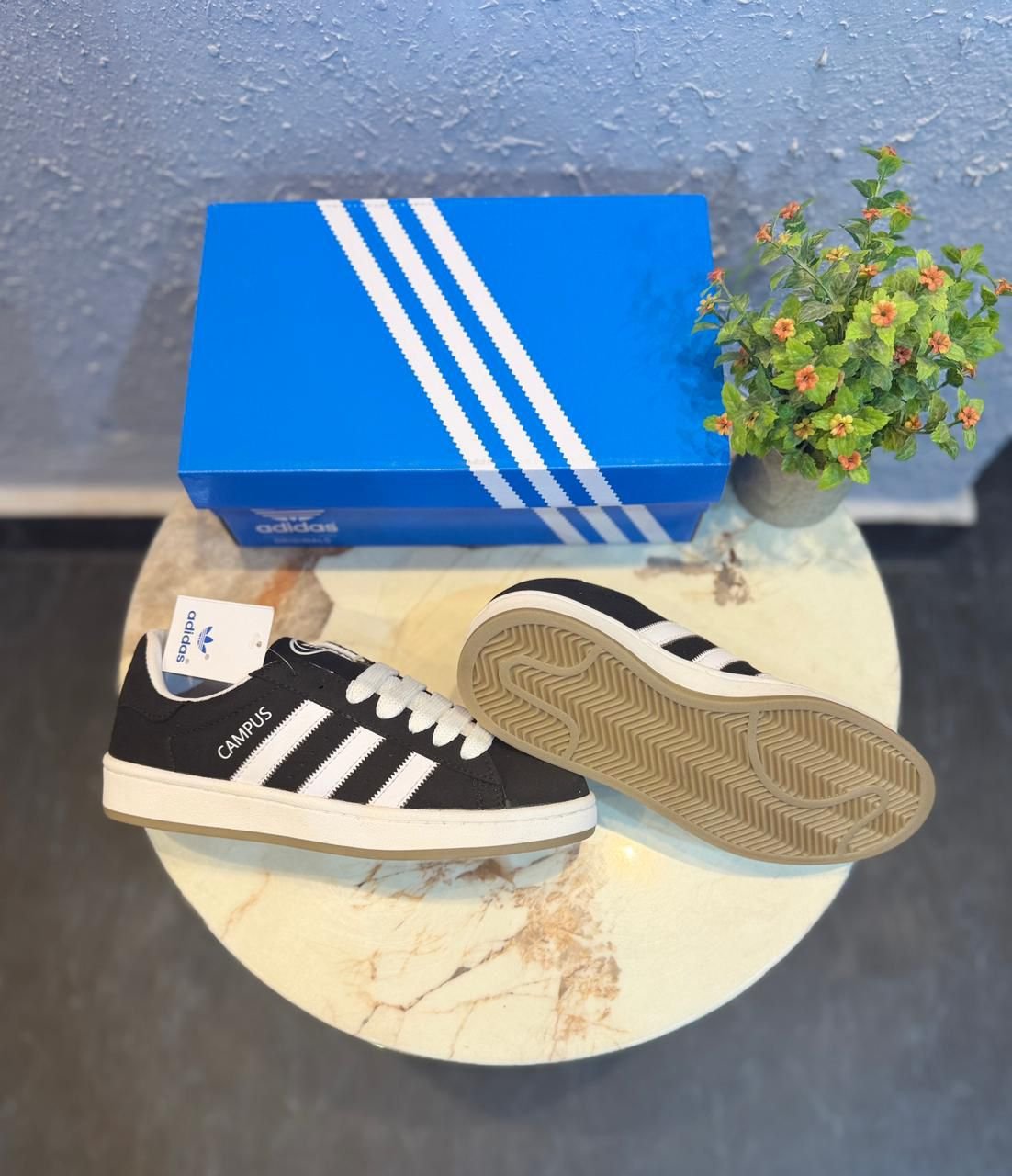 Black Brown Campus Originals Sneakers (4) Black Brown Campus Originals Sneakers – Men's Classic Casual Style