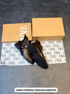 Formal Brown Chelsea Boots – Men's Sophisticated Style Footwear