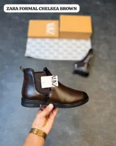 Formal Brown Chelsea Boots – Men's Sophisticated Style Footwear