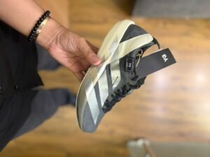 Grey Y3 Adizero Adios 9 Running Sneakers (1)