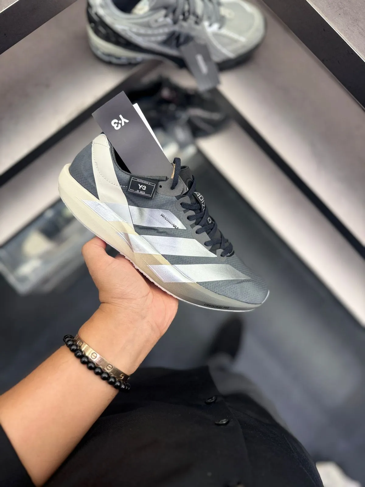adidas gazelle silver green womens Adidas Y3 Run Boost Black White
