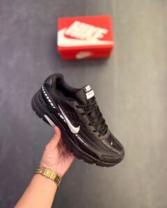 Initiator White Black Sneakers – Sporty Comfort Style (2)