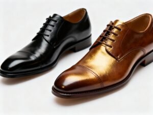 Professional leather dress shoes for winter
