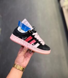 Originals Campus Black Pink Shoes for Girls (2)