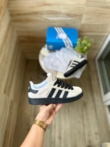 Panda Campus Originals Sneakers – Unisex Classic Black and White