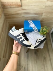 Panda Campus Originals Sneakers – Unisex Classic Black and White