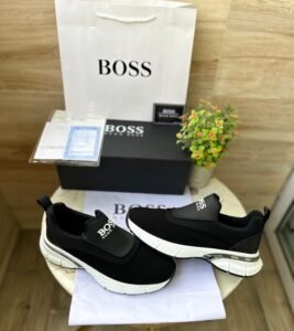 Premium Black & White Boys’ Sneakers – Big Brand Style (3)