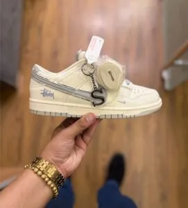 SB Dunk 2025 S Keychain Sneakers – OG Grey Edition (1)