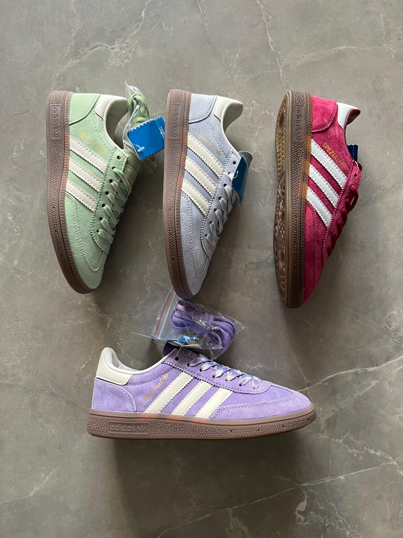 Signature Spezial Girls' Sneakers – 4 Color Options