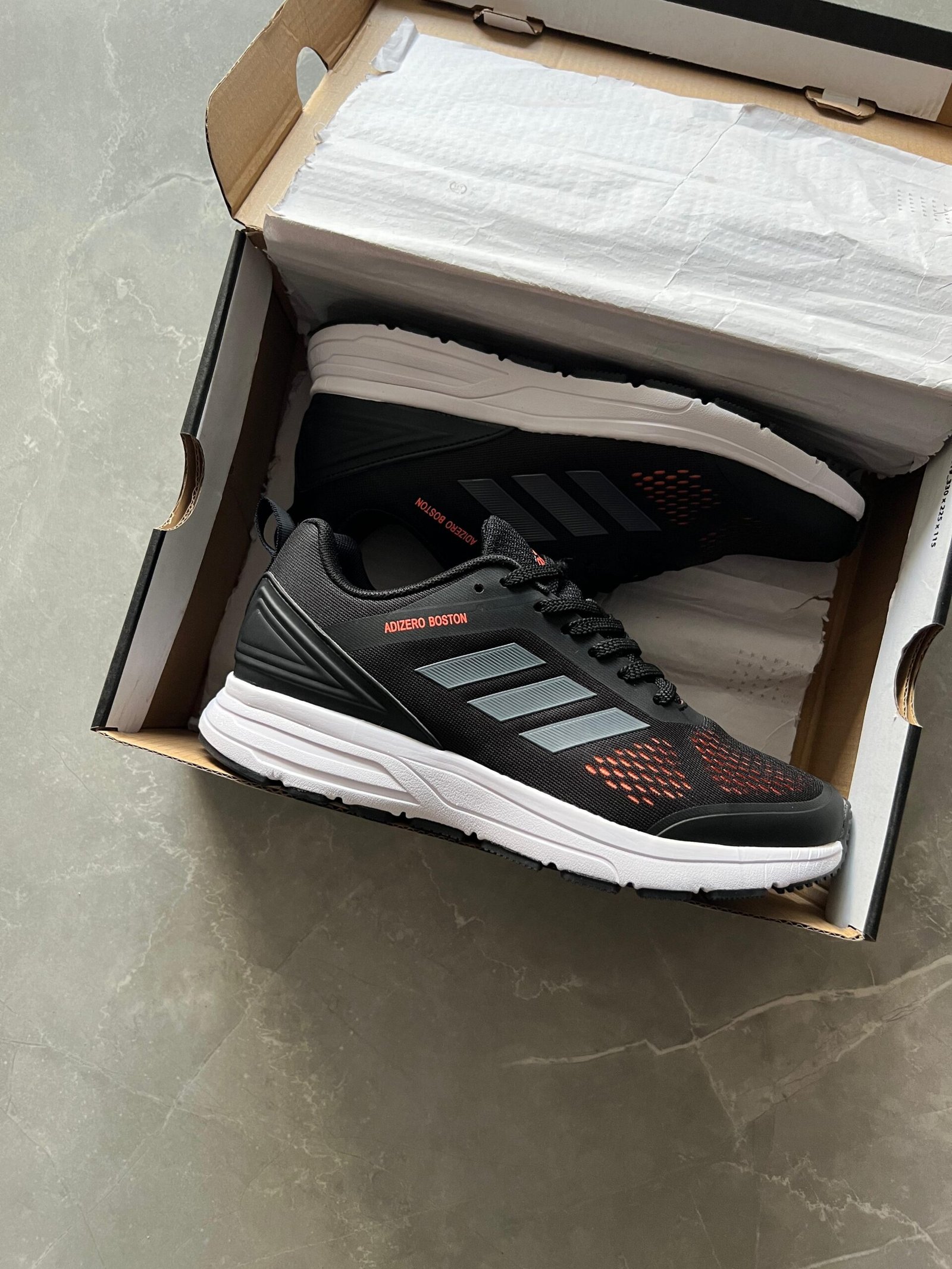 Adizero Boston Running Sneakers (6) Adizero Boston Running Sneakers – Boys' Performance Shoes, 4 Colors