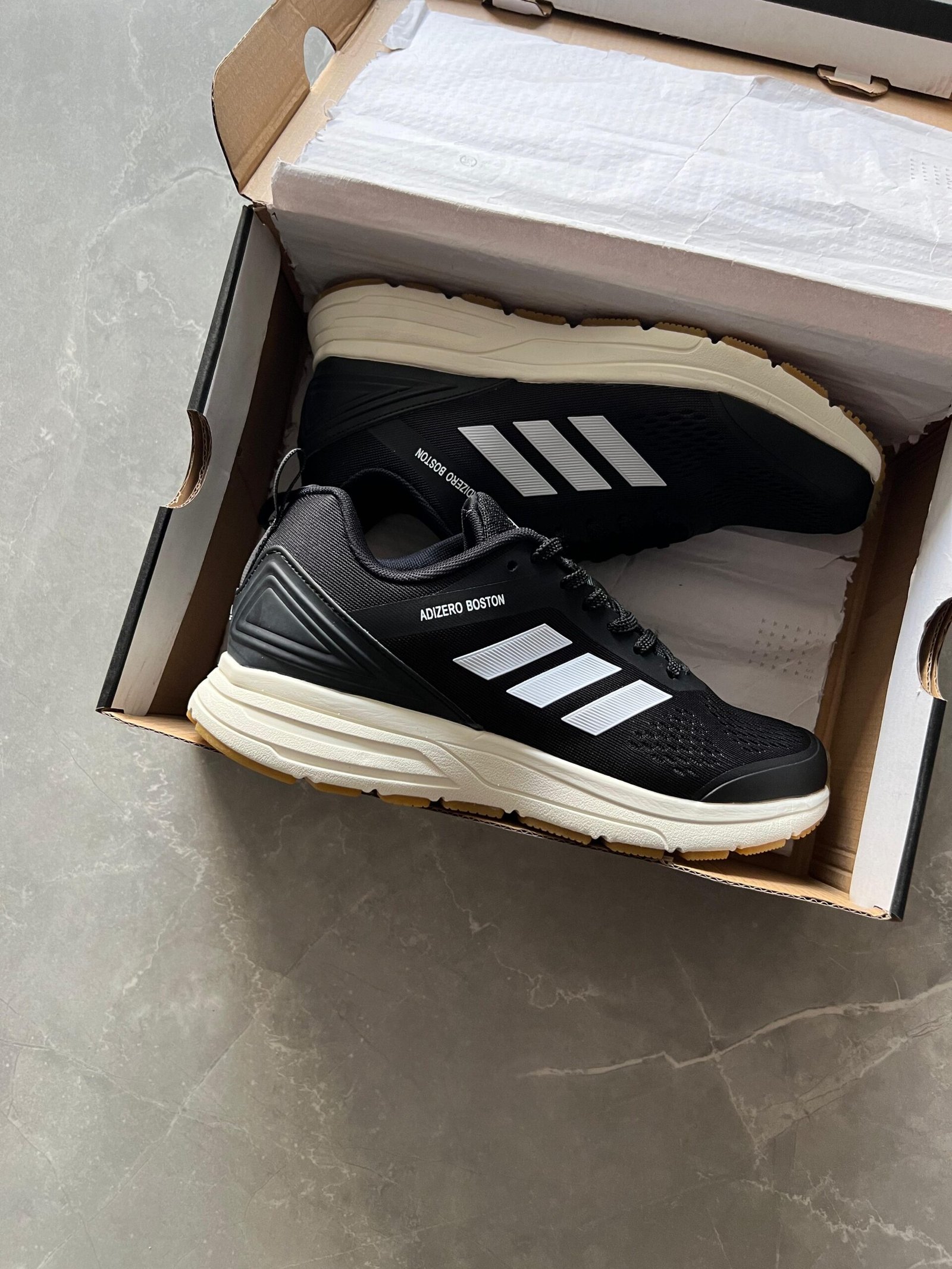 Adizero Boston Running Sneakers (7) Adizero Boston Running Sneakers – Boys' Performance Shoes, 4 Colors