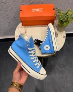 Classic Chuck 70 University Blue Canvas Sneakers (1)