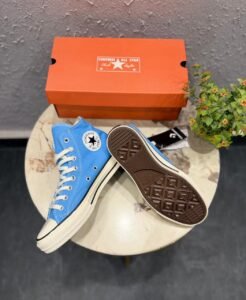 Classic Chuck 70 University Blue Canvas Sneakers (3)