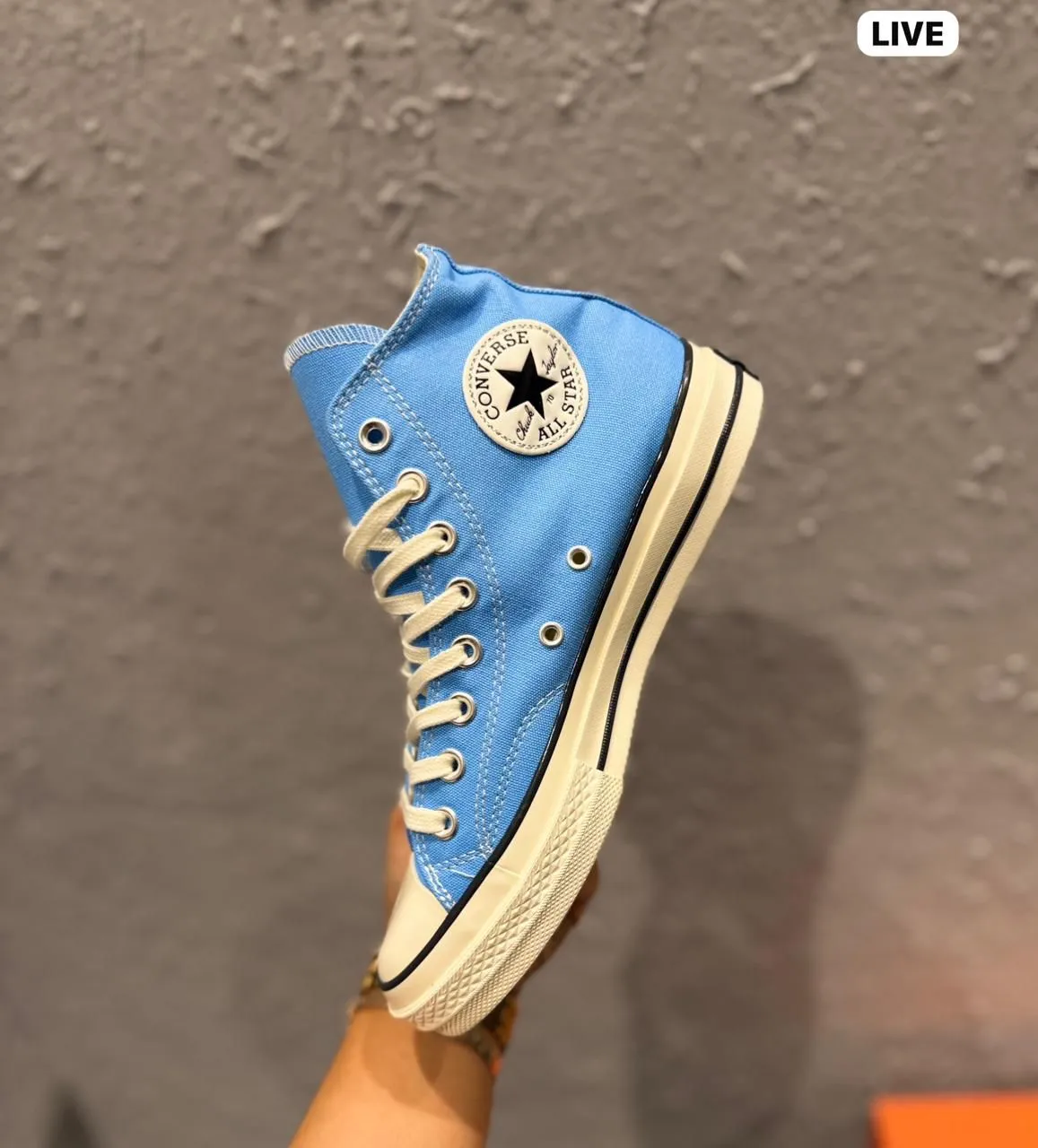Classic Chuck 70 University Blue Canvas Sneakers | Iconic Retro