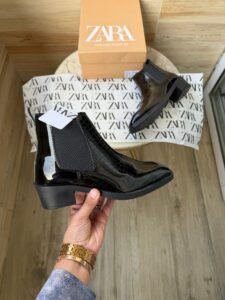 Croco Texture Chelsea Boots (4)