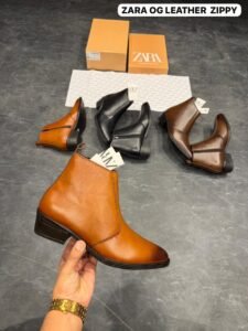 Handmade Formal Leather Zip Boots (1)