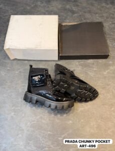 Luxury Black Suede Pocket Boots Premium (4)