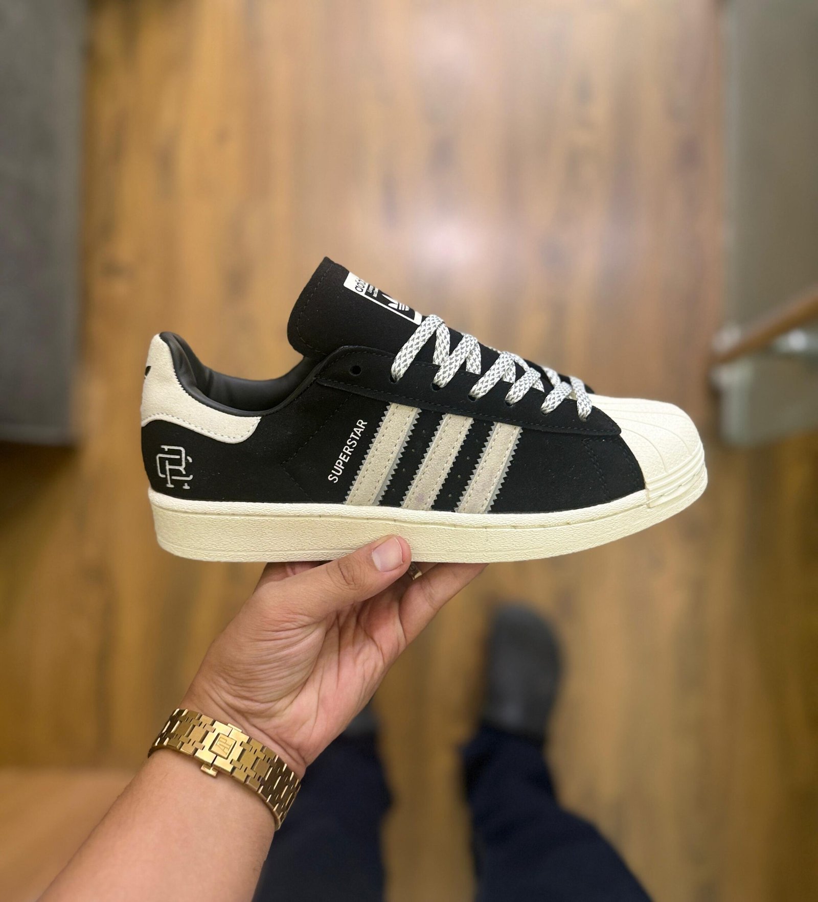 Reign Champ Suede Superstar Sneakers – Classic Collaborative Style Reign Champ Suede Superstar Sneakers – Classic Collaborative Style