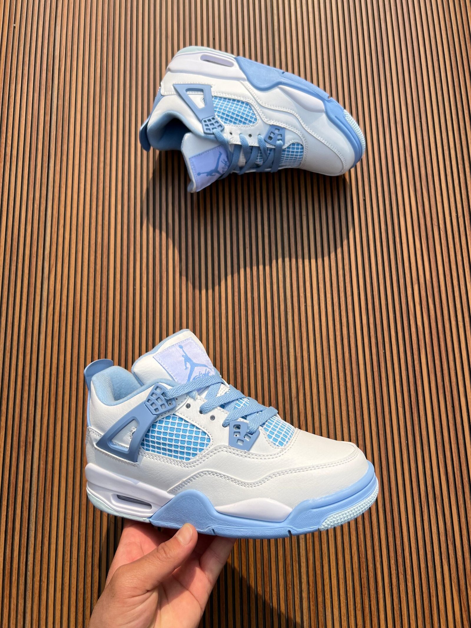 Retro 4 Premium Quality Girls Sneakers 2 Colors (1)