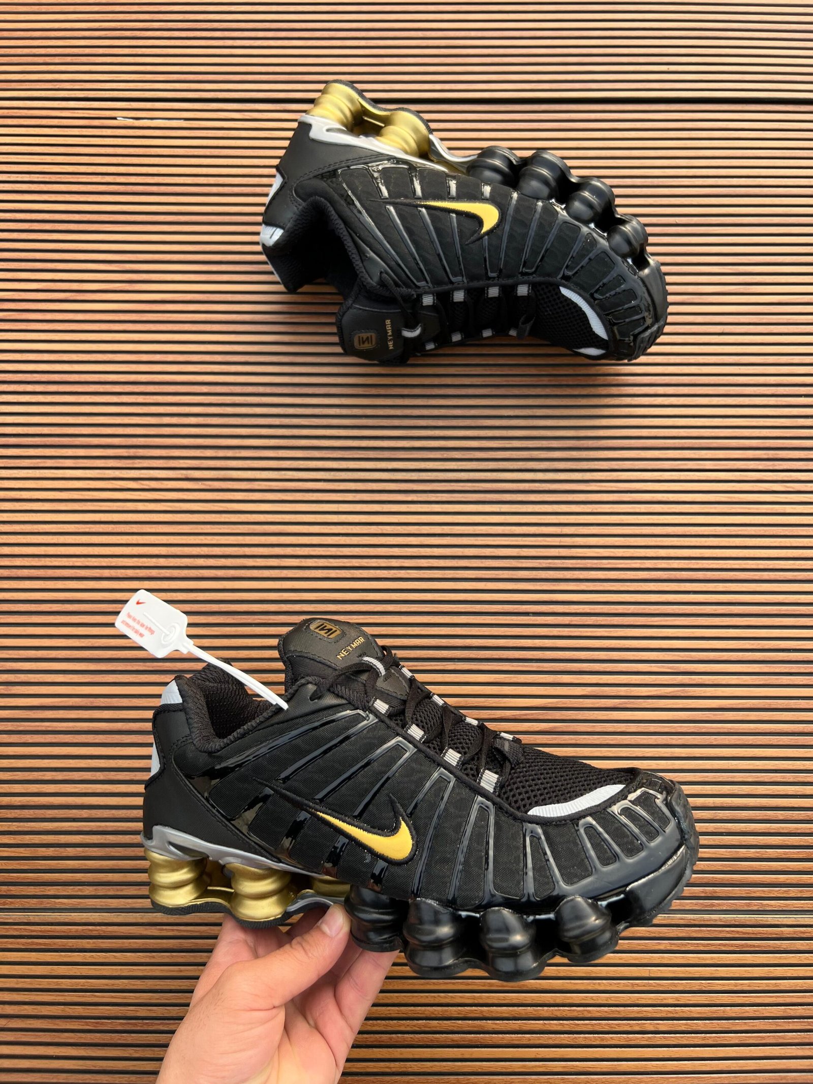 Shox TL Neymar Mens Collaborative Athletic Performance Sneakers (3)