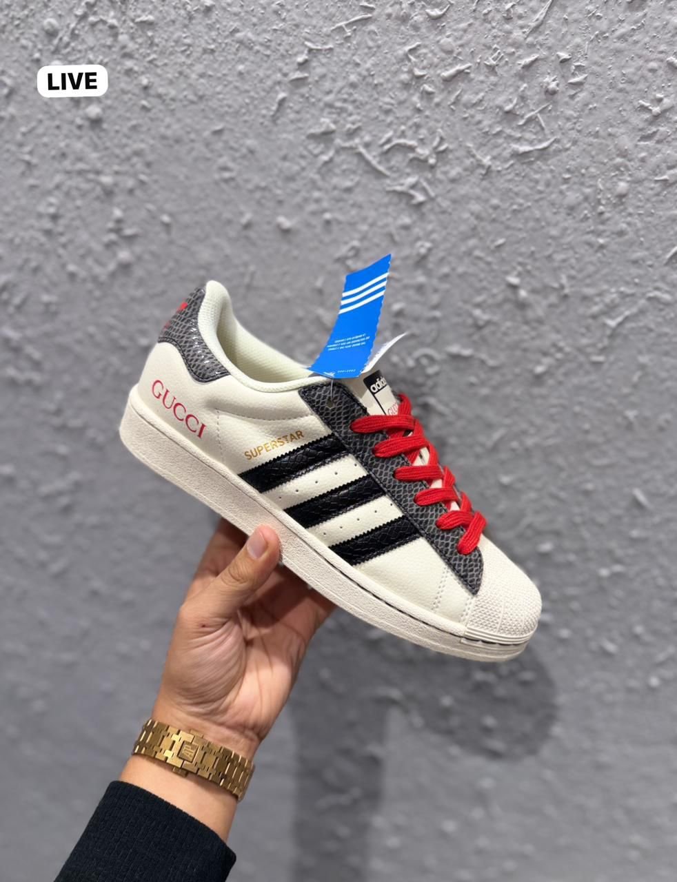 Superstar Original Collaborative Luxury Athletic Sneakers (1)