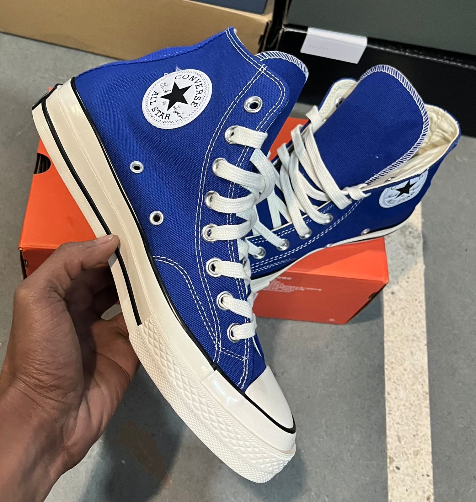 Chuck 70 Nice Blue Sneakers – Classic High Top Style (1) Chuck 70 Nice Blue Sneakers – Classic High Top Style (1)