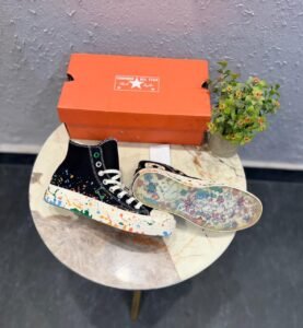Chuck Taylor Paint Splatter Sneakers – Artistic Street Style Classic (1)