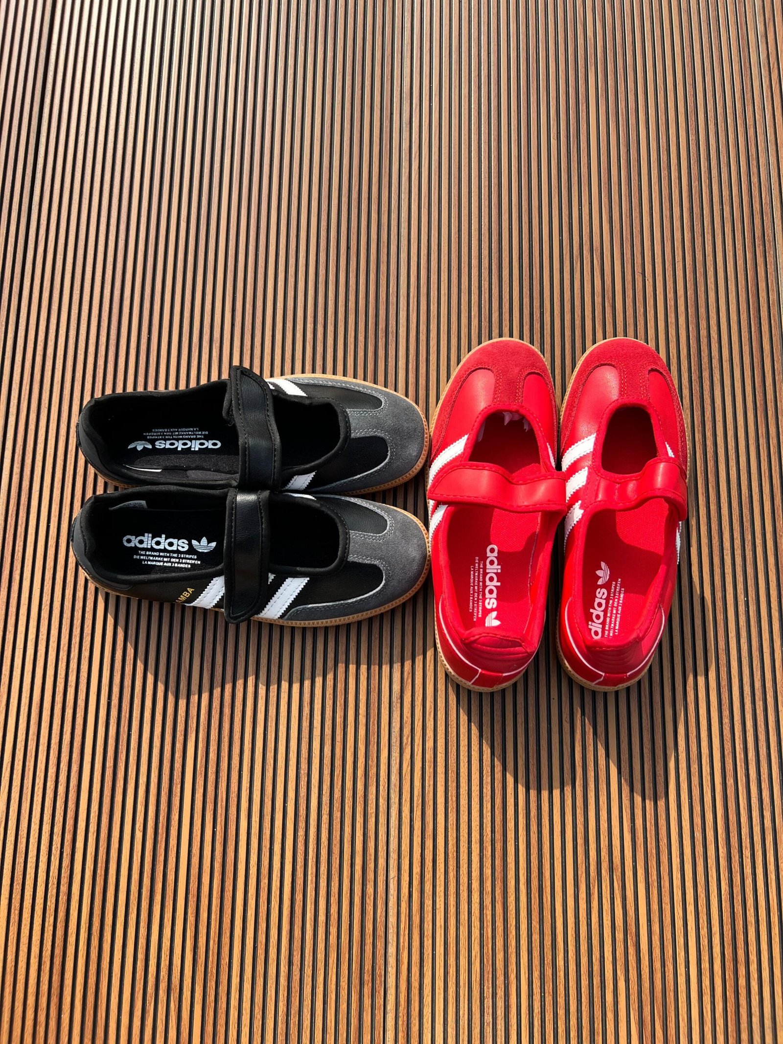 Samba Jane Girls Sneakers – Red & Black Classic Style (5)