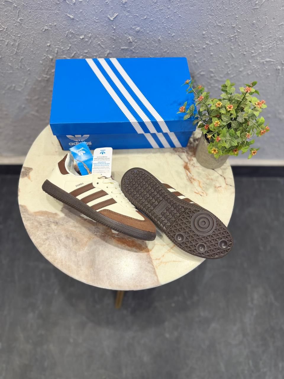 Samba Mocha Sneakers – Classic Brown Street Style (3) Samba Mocha Sneakers – Classic Brown Street Style (3)