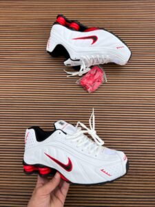 Shox R4 White Sneakers – Premium Performance Street Style (1)