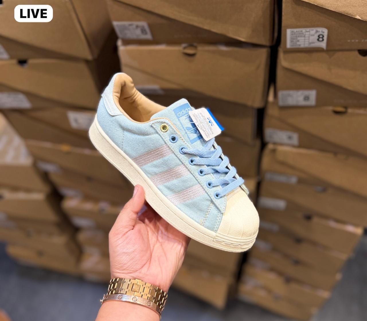 Superstar Denim Sky Sneakers – Second Generation 2025 Style (3)