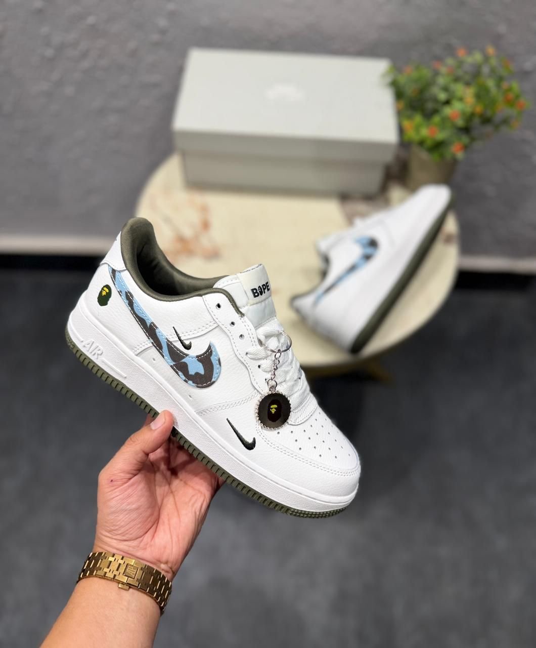 Airforce Camo 2025 Sneakers – Bold Street Style Edition