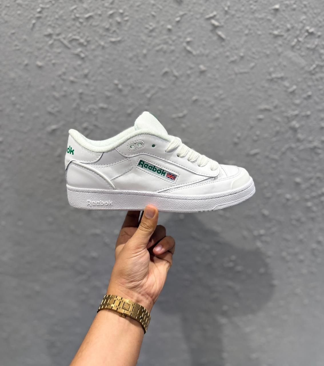 Classic Full White Sneakers – Clean Everyday Street Style