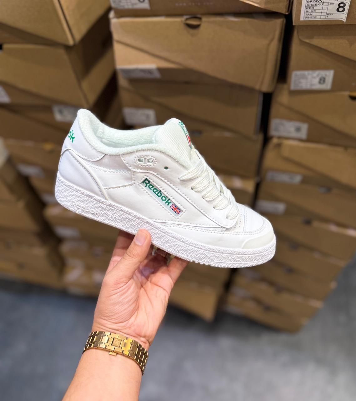 Classic Full White Sneakers – Clean Everyday Street Style