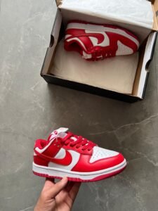 Premium Leather Low Top Sneakers – Trendy Street Style Shoes for Girls