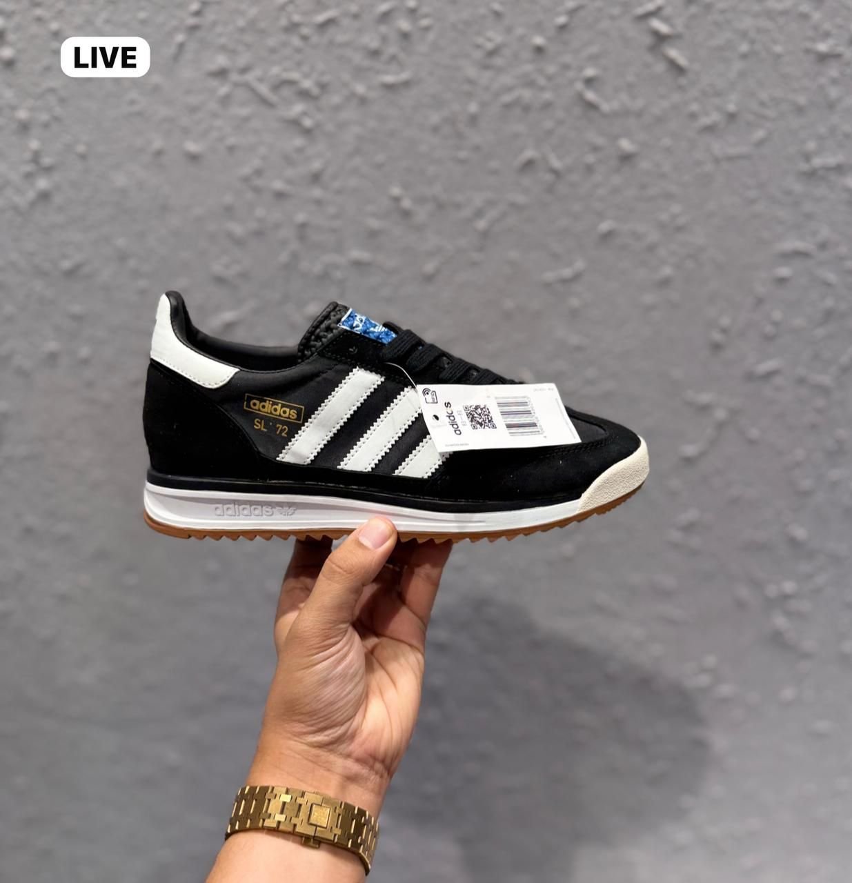 SL 72 Black Sneakers – Classic Retro Street Style (1) SL 72 Black Sneakers – Classic Retro Street Style