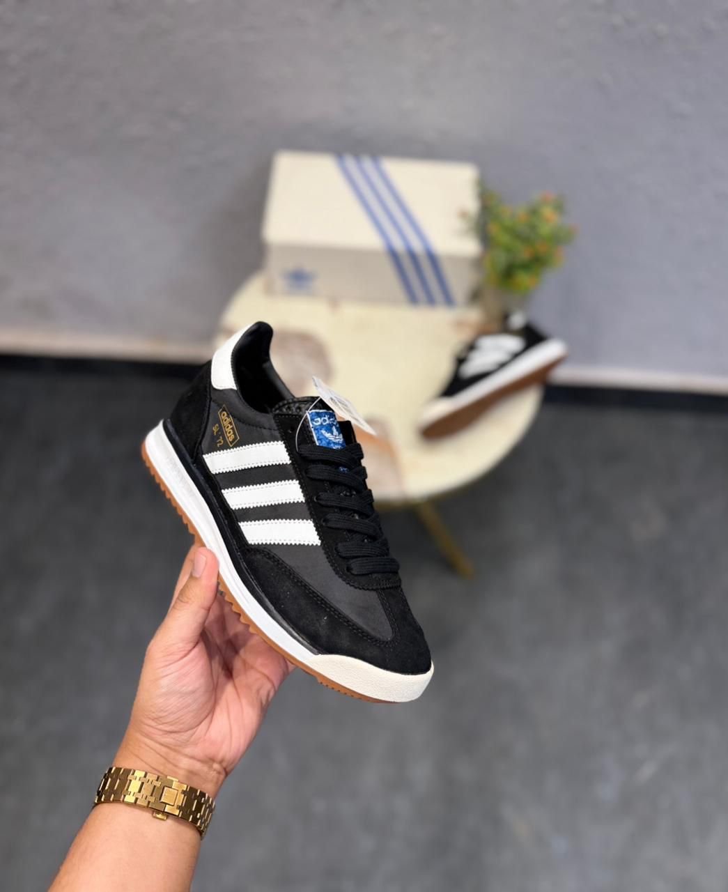 SL 72 Black Sneakers – Classic Retro Street Style (3) SL 72 Black Sneakers – Classic Retro Street Style