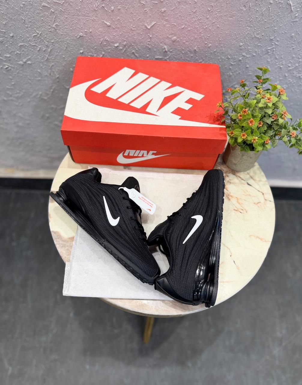 Shox Z Reimagined Black White Sneakers – Futuristic Street Runner (1) Shox Z Reimagined Black White Sneakers – Futuristic Street Runner