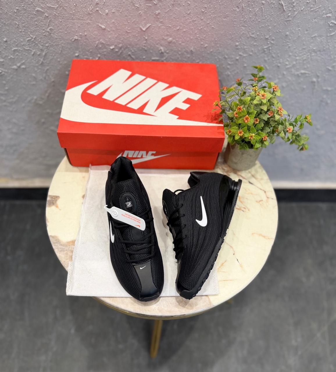 Shox Z Reimagined Black White Sneakers – Futuristic Street Runner (3) Shox Z Reimagined Black White Sneakers – Futuristic Street Runner