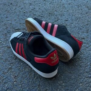 Superstar Grey Red Sneakers – Urban Classic Street Style