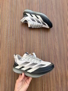 Black White Running Sneakers – Ultra Light Performance Trainers